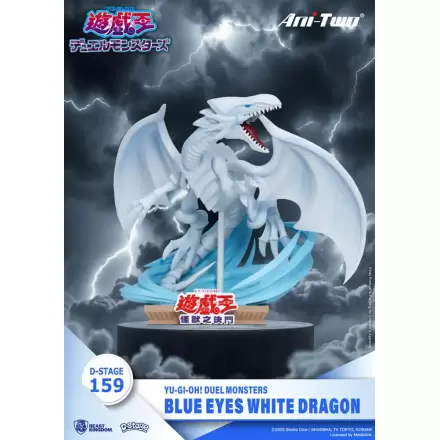 Yu-Gi-Oh! Duel Monsters D-Stage dioramă PVC Blue Eyes White Dragon 15 cm poza produsului