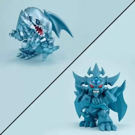 Yu-Gi-Oh! Duel Monsters Megatoon statuie PVC Blue Eyes White Dragon & Obelisk the Tormentor (cu cadou) termékfotója