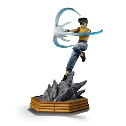 Yu Yu Hakusho Statuie artistică la scară 1/10 Yusuke Urameshi 25 cm termékfotója