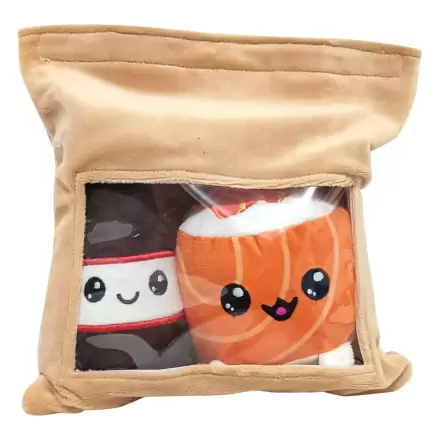 Yummis Together Figurine de pluș 2 piese Uramaki & Soya in Take Away Bag 21 cm poza produsului
