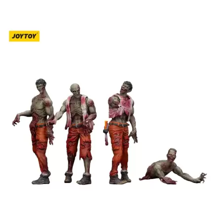 Zombie Dark Source Figurine de Acțiune Pachet de 4 Echipa Mecanică 8 cm poza produsului