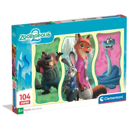 Zootopia 2 puzzle 104 de piese poza produsului